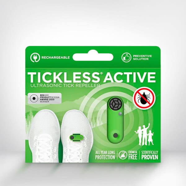 Ultraskaņas pretērču ierīce cilvēkiem Tickless USB Active zaļa